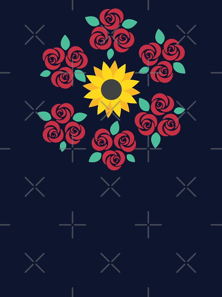 In A World Full of Roses Be A Sunflower by SYNTASTIC T-Shirts, Hoodie, Sweatshirt | BlankRebels.com (Image 3)