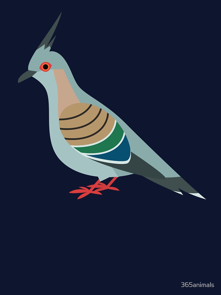 crested pigeon by 365animals T-Shirts, Hoodie, Sweatshirt | BlankRebels.com (Image 3)