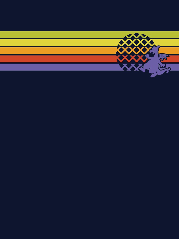 Retro Dragon Stripes by Heyday Threads T-Shirts, Hoodie, Sweatshirt | BlankRebels.com (Image 3)