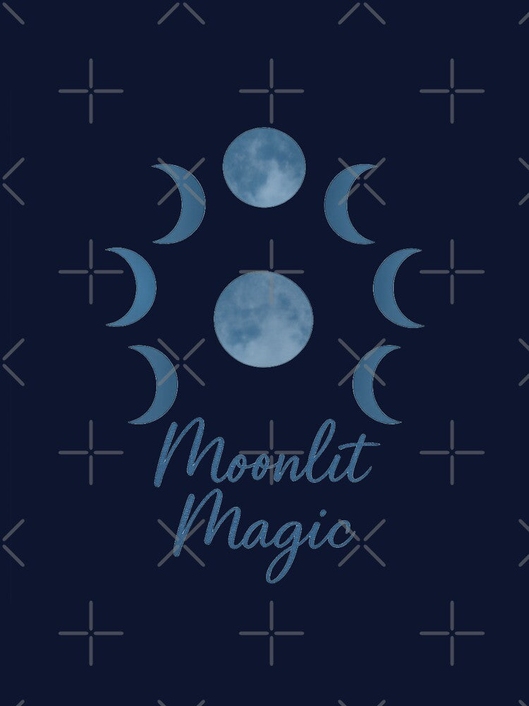 Moonlit Magic – Minimalist Moon Phase Circle Design by Bratak T-Shirts, Hoodie, Sweatshirt | BlankRebels.com (Image 3)