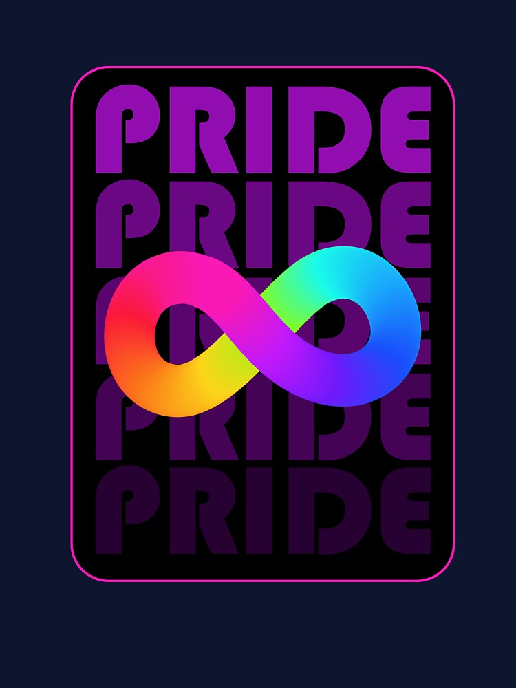 Neurodivergent Pride (Black) by PhineasSpoon T-Shirts, Hoodie, Sweatshirt | BlankRebels.com (Image 3)