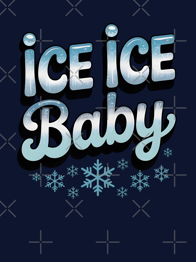 Ice Ice Baby - Retro Winter Design by Jollys-ArtShop T-Shirts, Hoodie, Sweatshirt | BlankRebels.com (Image 3)
