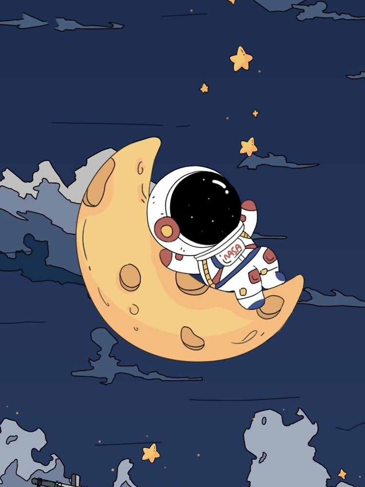 astronaut in moon by JZfashion T-Shirts, Hoodie, Sweatshirt | BlankRebels.com (Image 3)