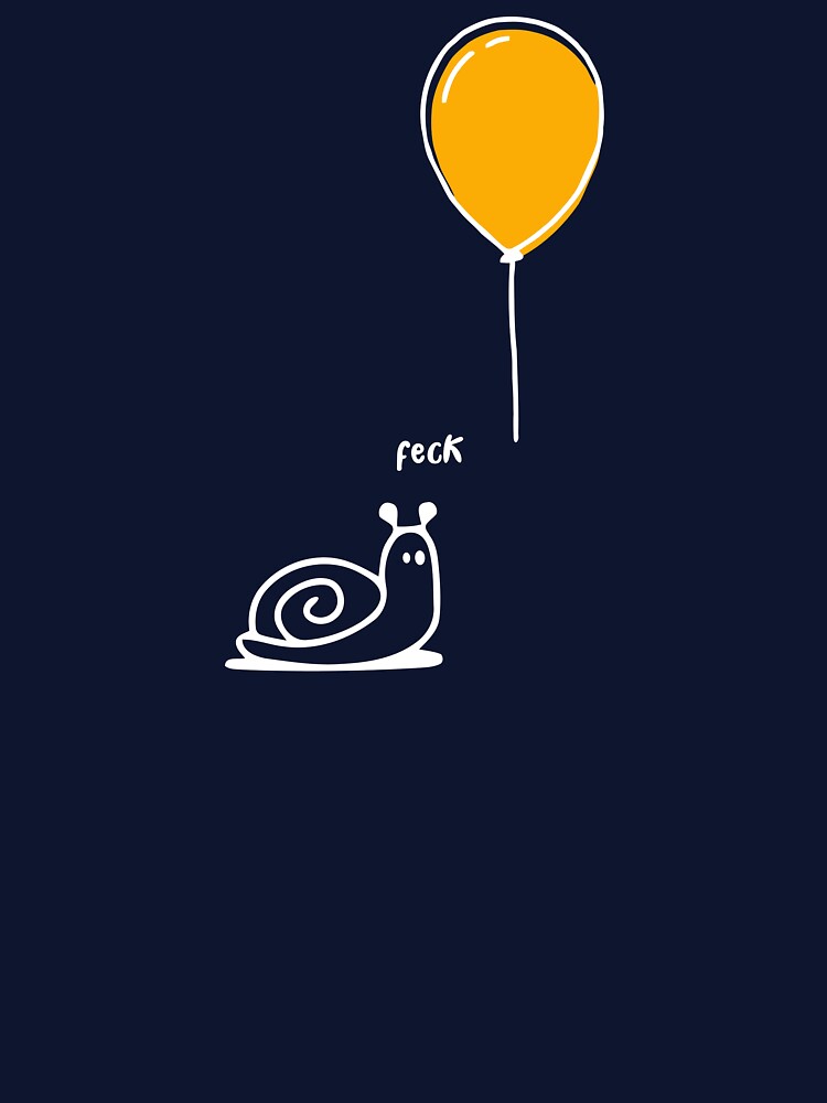 Snail Floating Away On A Balloon...In Theory by ThomasKadmon T-Shirts, Hoodie, Sweatshirt | BlankRebels.com (Image 3)