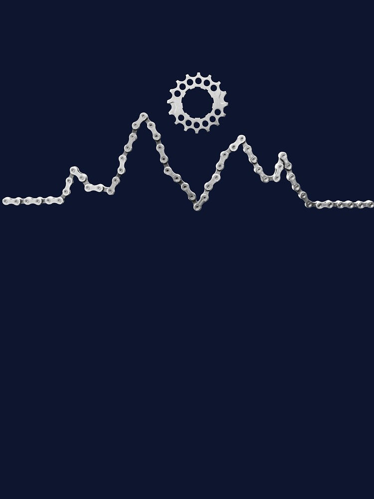 Bike Chain Mountains by Normandie Rainwater T-Shirts, Hoodie, Sweatshirt | BlankRebels.com (Image 3)