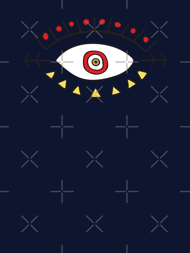 Rde Evil Eye Arrow "Peace" by Mystikaa T-Shirts, Hoodie, Sweatshirt | BlankRebels.com (Image 3)