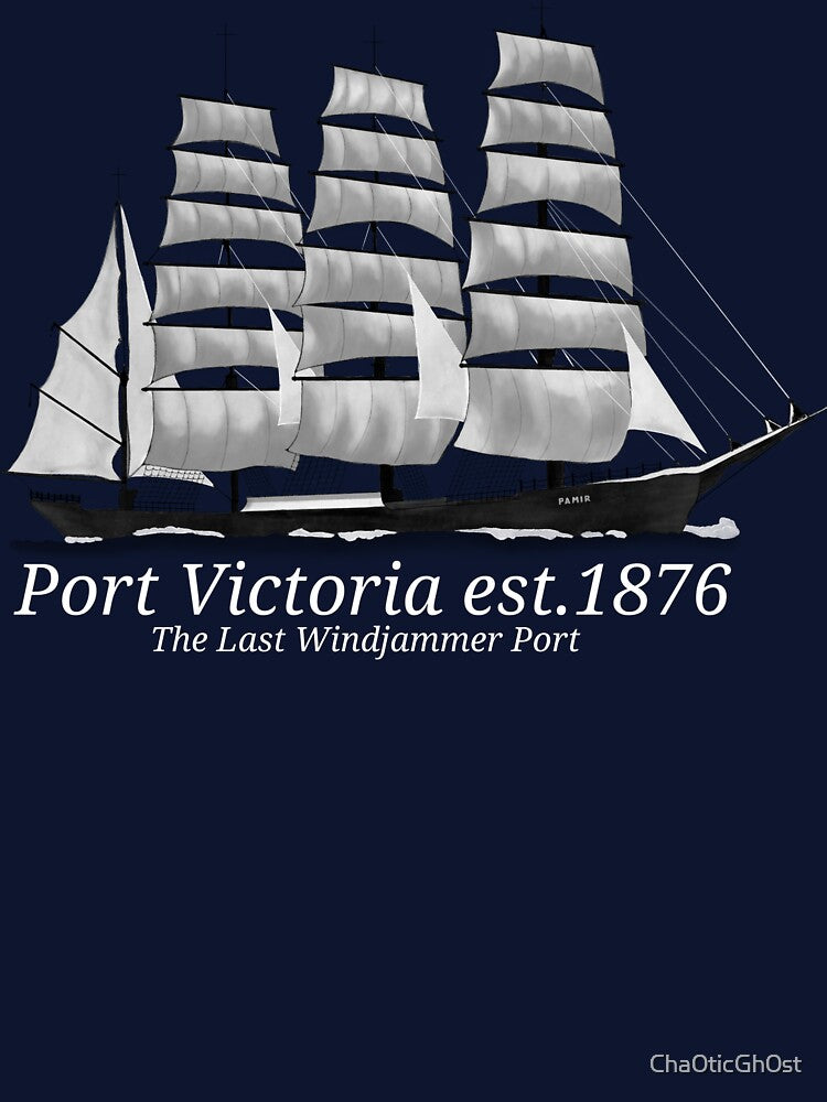 Port Victoria 150th White Text by Cha0ticGh0st T-Shirts, Hoodie, Sweatshirt | BlankRebels.com (Image 3)