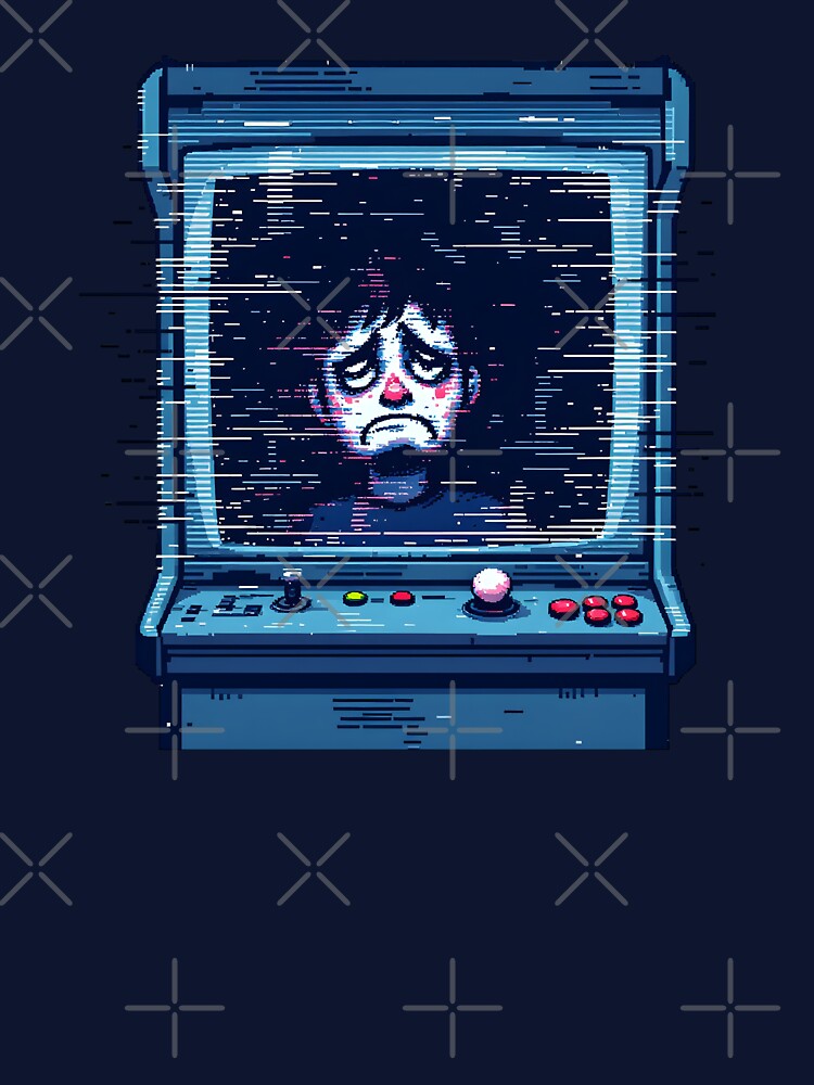 Game Over: Haunted Arcade Machine by Jollys-ArtShop