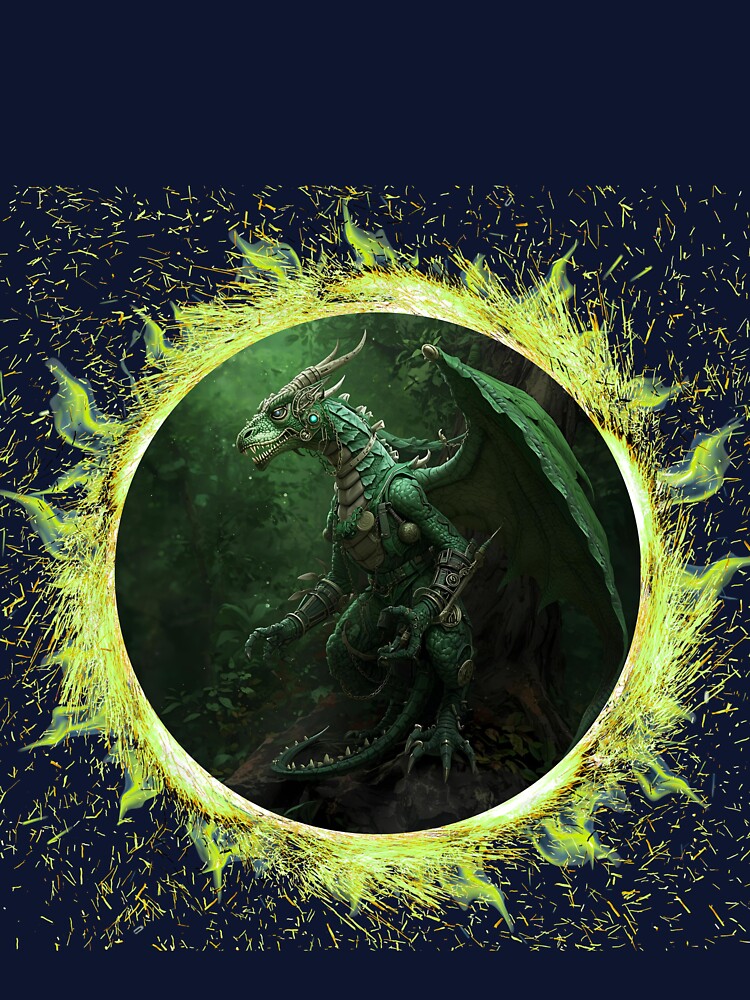 green dragon by BandGTees T-Shirts, Hoodie, Sweatshirt | BlankRebels.com (Image 3)
