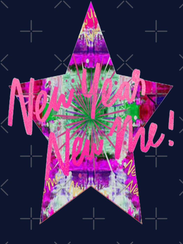 New Year New Me Graphic Abstract Lettering Design,4, Howdy New Year,New Years Celebration, New Years Eve... (Image 3)