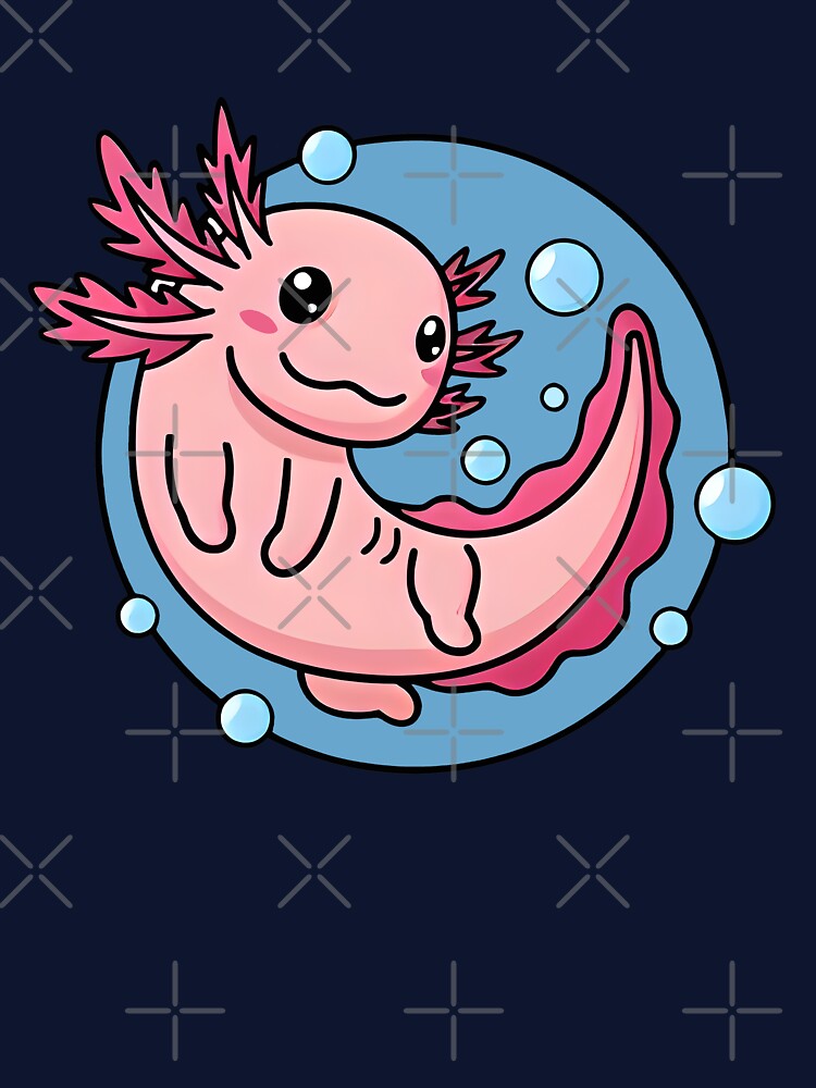 Cute Axolotl by SunMayDown T-Shirts, Hoodie, Sweatshirt | BlankRebels.com (Image 3)