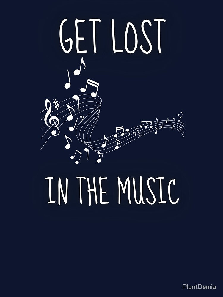 Get lost in the music - classical music lover by PlantDemia T-Shirts, Hoodie, Sweatshirt | BlankRebels.com (Image 3)