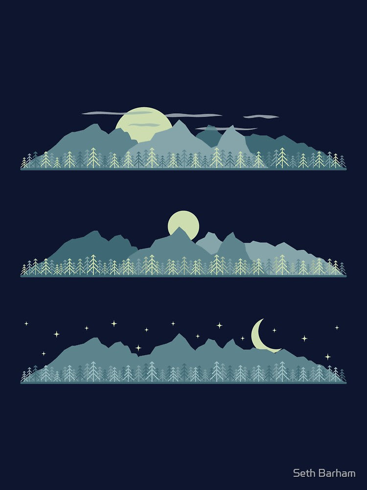 Mountain Day Arc by Seth Barham T-Shirts, Hoodie, Sweatshirt | BlankRebels.com (Image 3)
