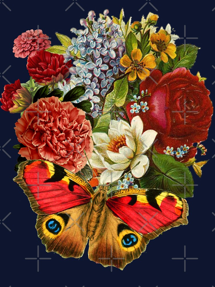 Fairycore Cottagecore Flowers Butterfly by soulfulprintss8 T-Shirts, Hoodie, Sweatshirt | BlankRebels.com (Image 3)