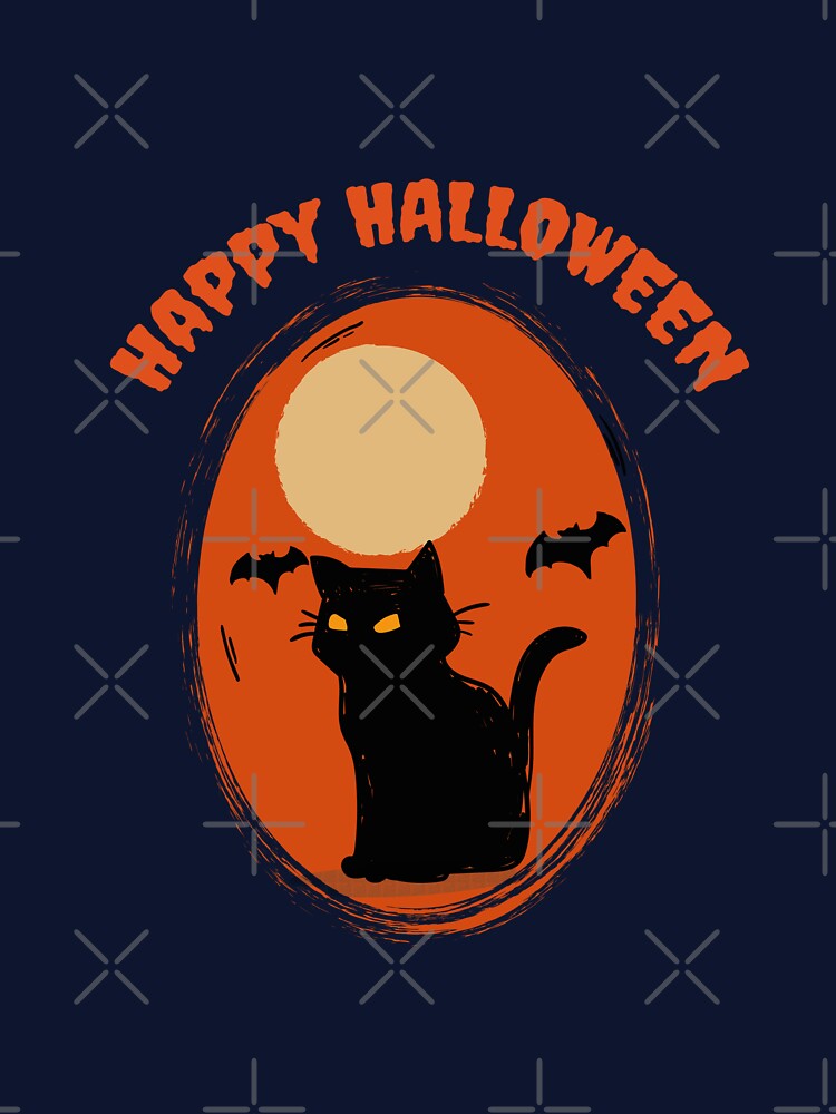 balck cat,halloween,cat by benaouichShop T-Shirts, Hoodie, Sweatshirt | BlankRebels.com (Image 3)