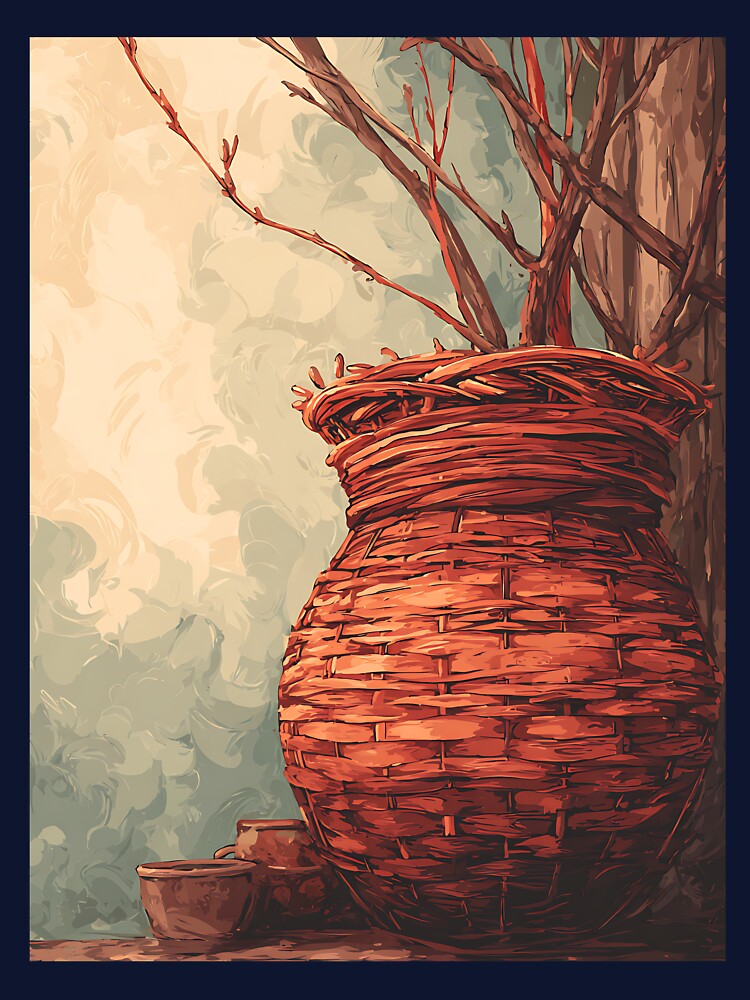 Rustic Cottagecore Basket Weaving by bapupa T-Shirts, Hoodie, Sweatshirt | BlankRebels.com (Image 3)