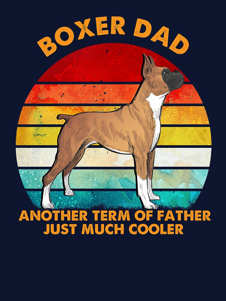 boxer dad vintage by israrv8kmsr T-Shirts, Hoodie, Sweatshirt | BlankRebels.com (Image 3)