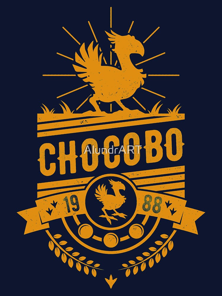 Gold Chocobo by AlundrART