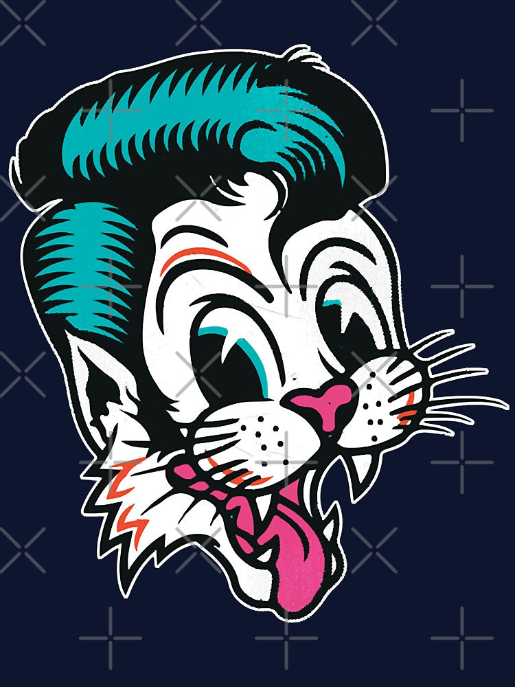 Men Women Guitar Rock Stray Cats by BrittaSchwab T-Shirts, Hoodie, Sweatshirt | BlankRebels.com (Image 3)