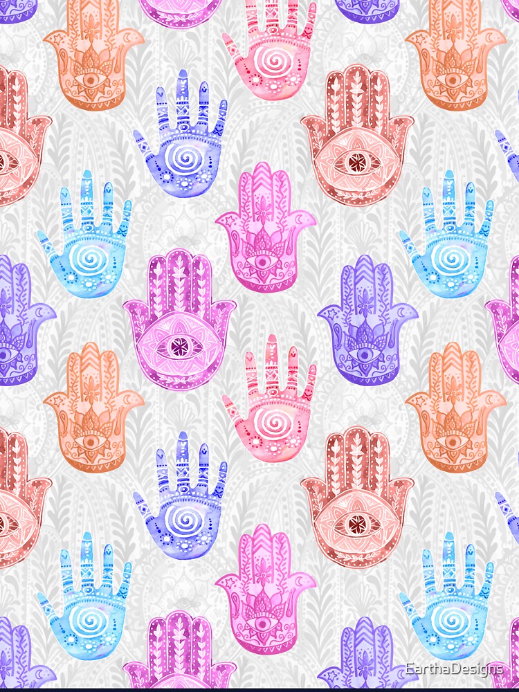 Hamsa Evil Eye Protection by EarthaDesigns T-Shirts, Hoodie, Sweatshirt | BlankRebels.com (Image 3)