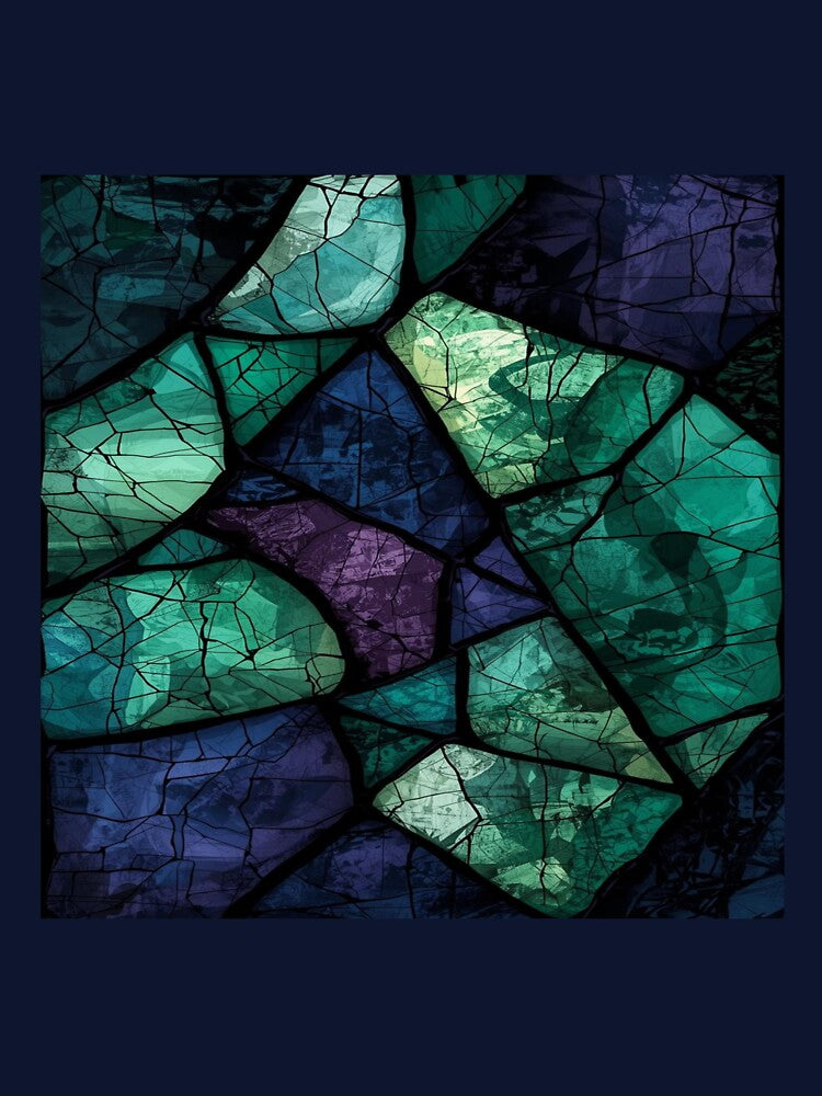 Gothic Stained Glass Abstract by mari0n980 T-Shirts, Hoodie, Sweatshirt | BlankRebels.com (Image 3)
