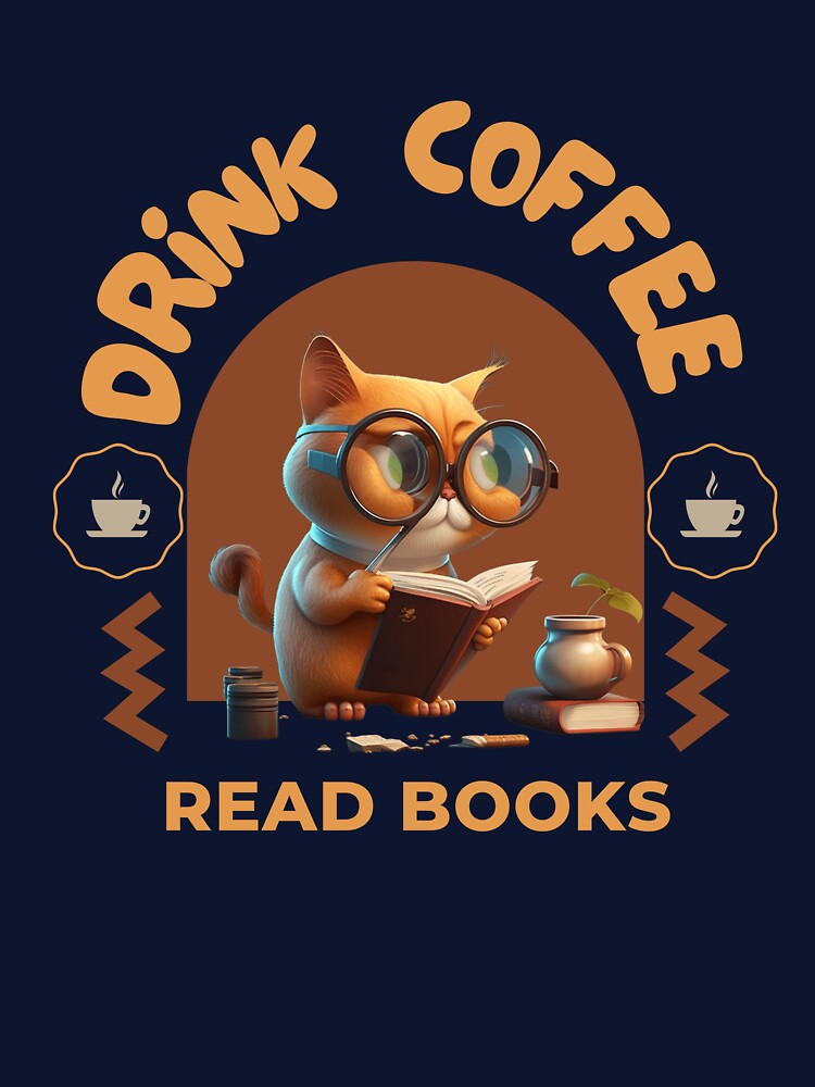 drink Coffee Read books Be Happy by H-Fshop T-Shirts, Hoodie, Sweatshirt | BlankRebels.com (Image 3)