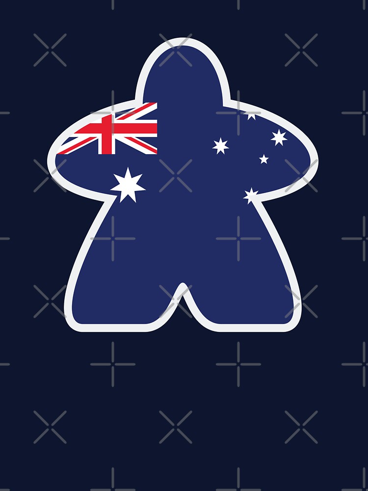 Australian Meeple by brainthought T-Shirts, Hoodie, Sweatshirt | BlankRebels.com (Image 3)