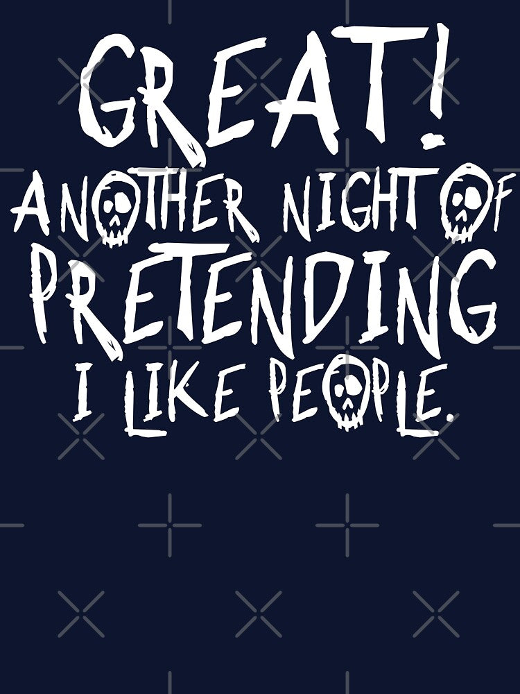 Great, another night of pretending I like people. Funny Introvert Halloween Gift by Plant On Demand T-Shirts,... (Image 3)