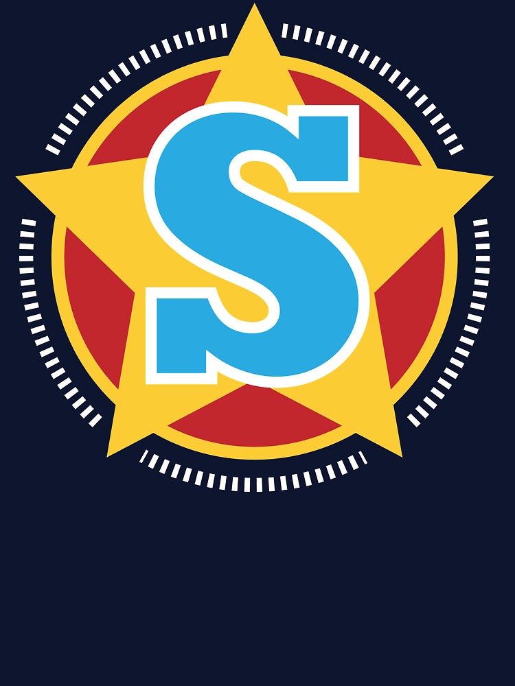 Copy of Superhero Letter S. Star and stripes by mgulin T-Shirts, Hoodie, Sweatshirt | BlankRebels.com (Image 3)
