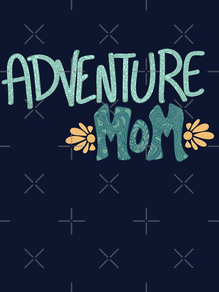 Adventure Mom Zentangle by SurfPixieArt T-Shirts, Hoodie, Sweatshirt | BlankRebels.com (Image 3)