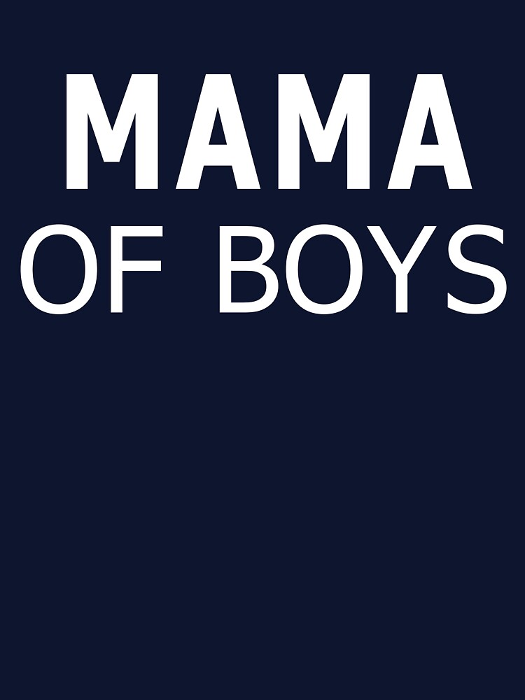Mama Of Boys T-Shirt for Women Blessed Mama Shirt by FunnyDSN Hoodie, Sweatshirt | BlankRebels.com (Image 3)