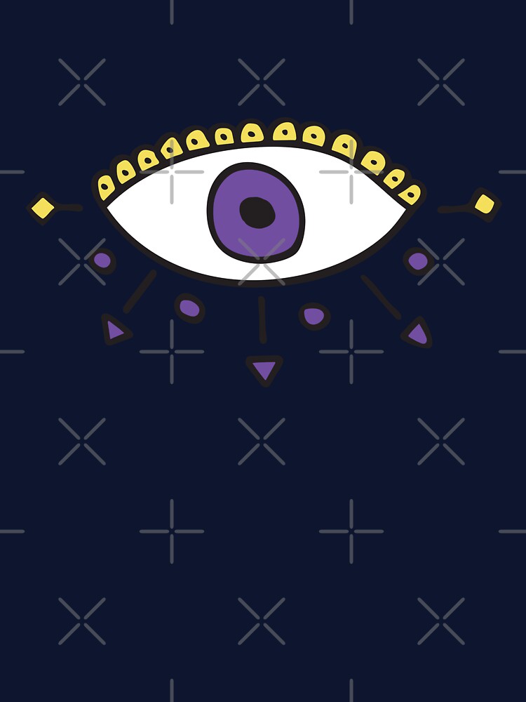 Purple Evil Eye Royal "Imagination" by Mystikaa T-Shirts, Hoodie, Sweatshirt | BlankRebels.com (Image 3)