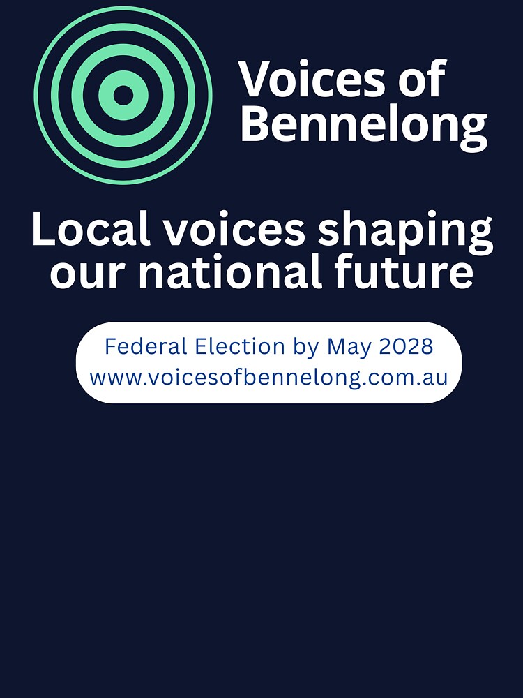 Copy of Voices of Bennelong Navy T'Shirt (Image 3)