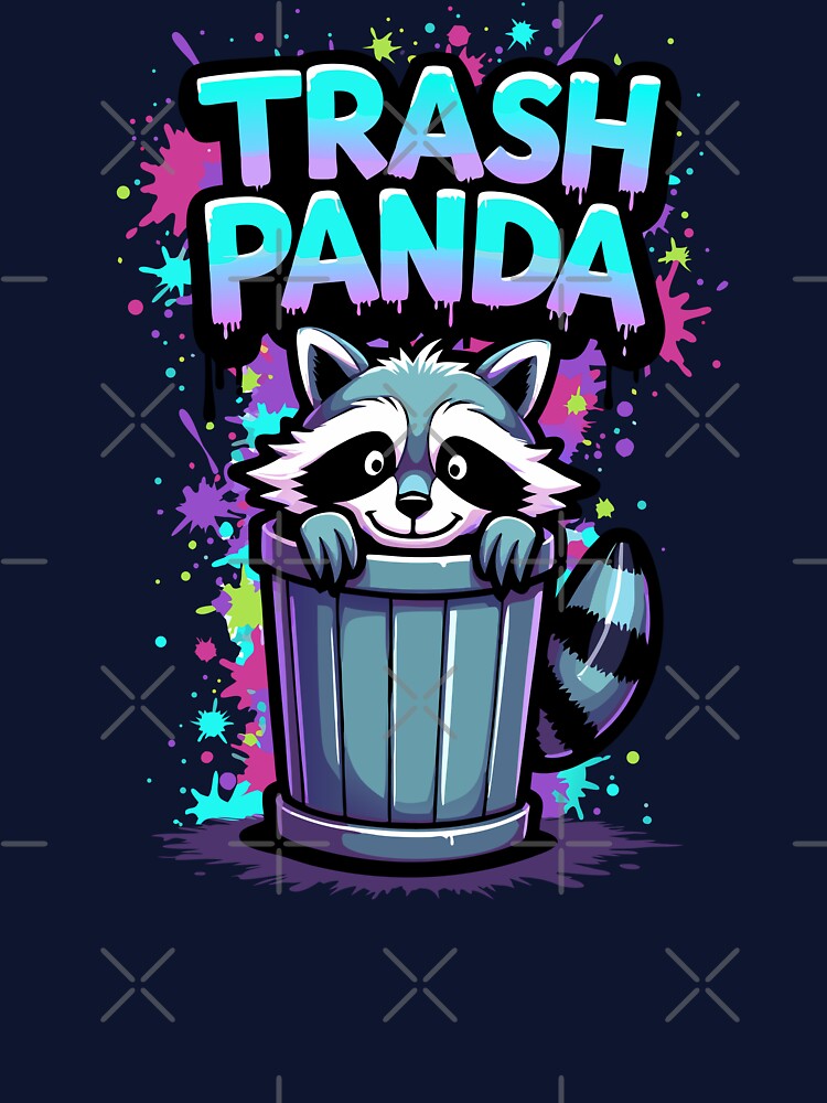 graffiti trash panda raccoon by Lydyb-creations T-Shirts, Hoodie, Sweatshirt | BlankRebels.com (Image 3)