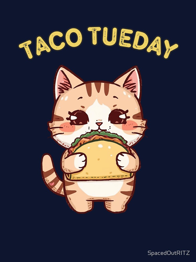 Kawaii Kitty Taco Tuesday by SpacedOutRITZ T-Shirts, Hoodie, Sweatshirt | BlankRebels.com (Image 3)