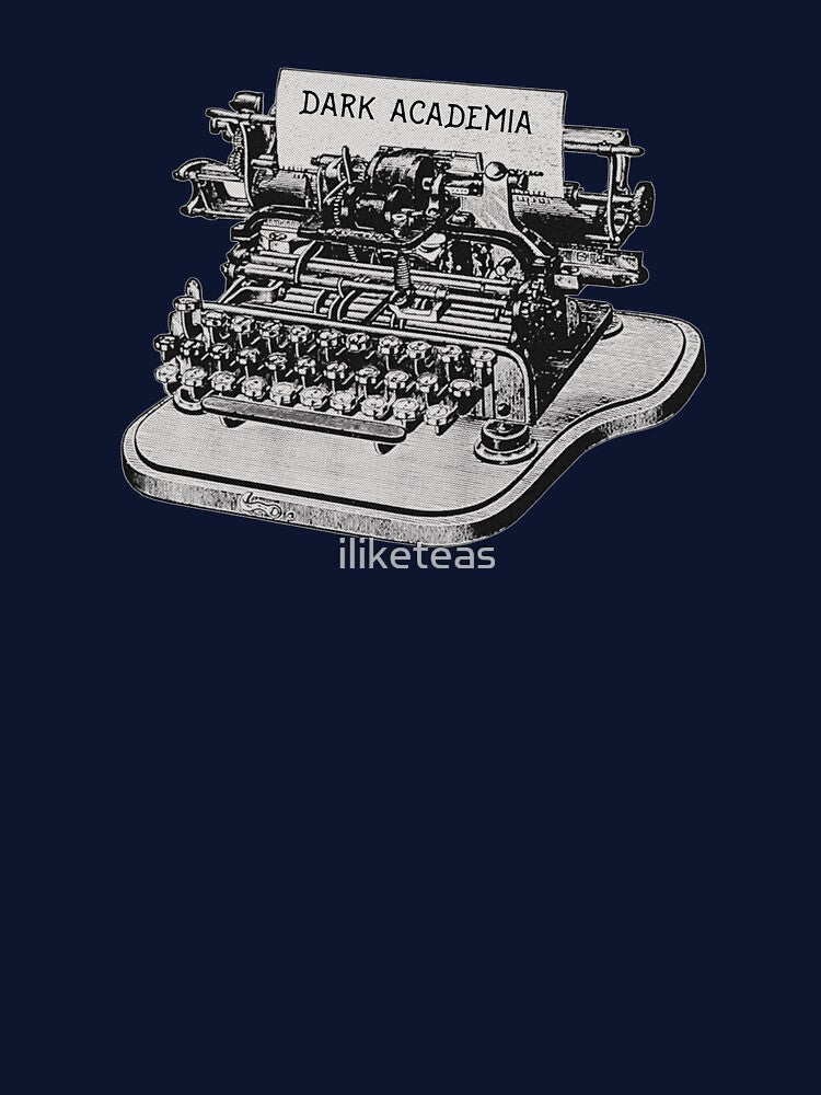Dark Academia Vintage Typewriter by iliketeas T-Shirts, Hoodie, Sweatshirt | BlankRebels.com (Image 3)