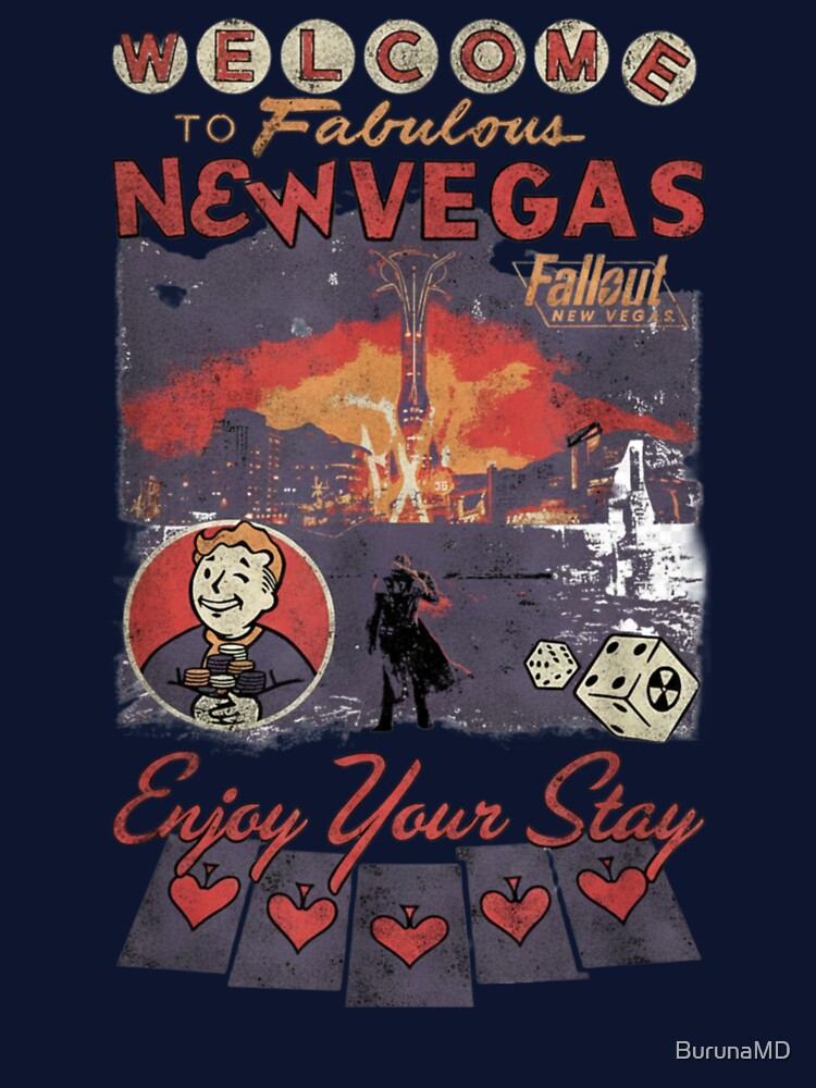Welcome to Fabulous New Vegas Vintage by BurunaMD T-Shirts, Hoodie, Sweatshirt | BlankRebels.com (Image 3)