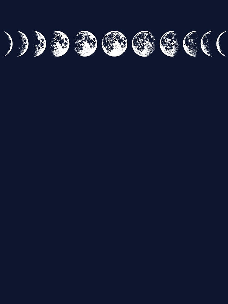 the Moon Phases by CharmedFoxArt T-Shirts, Hoodie, Sweatshirt | BlankRebels.com (Image 3)