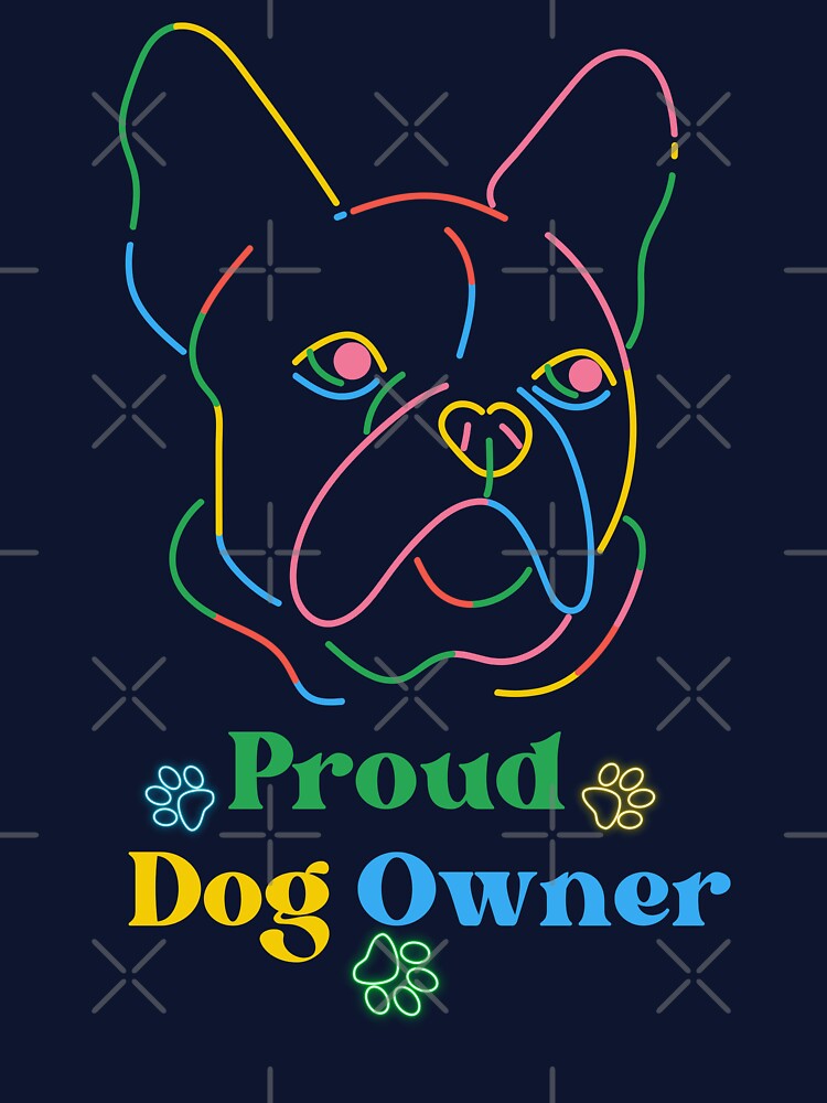 Proud Dog Owner Illustrated Digital Design by mangaworldart T-Shirts, Hoodie, Sweatshirt | BlankRebels.com (Image 3)