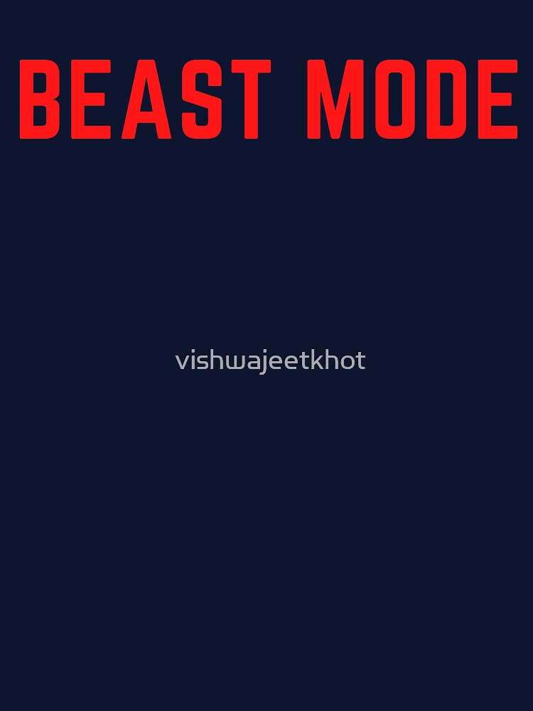 BEAST MODE by vishwajeetkhot T-Shirts, Hoodie, Sweatshirt | BlankRebels.com (Image 3)