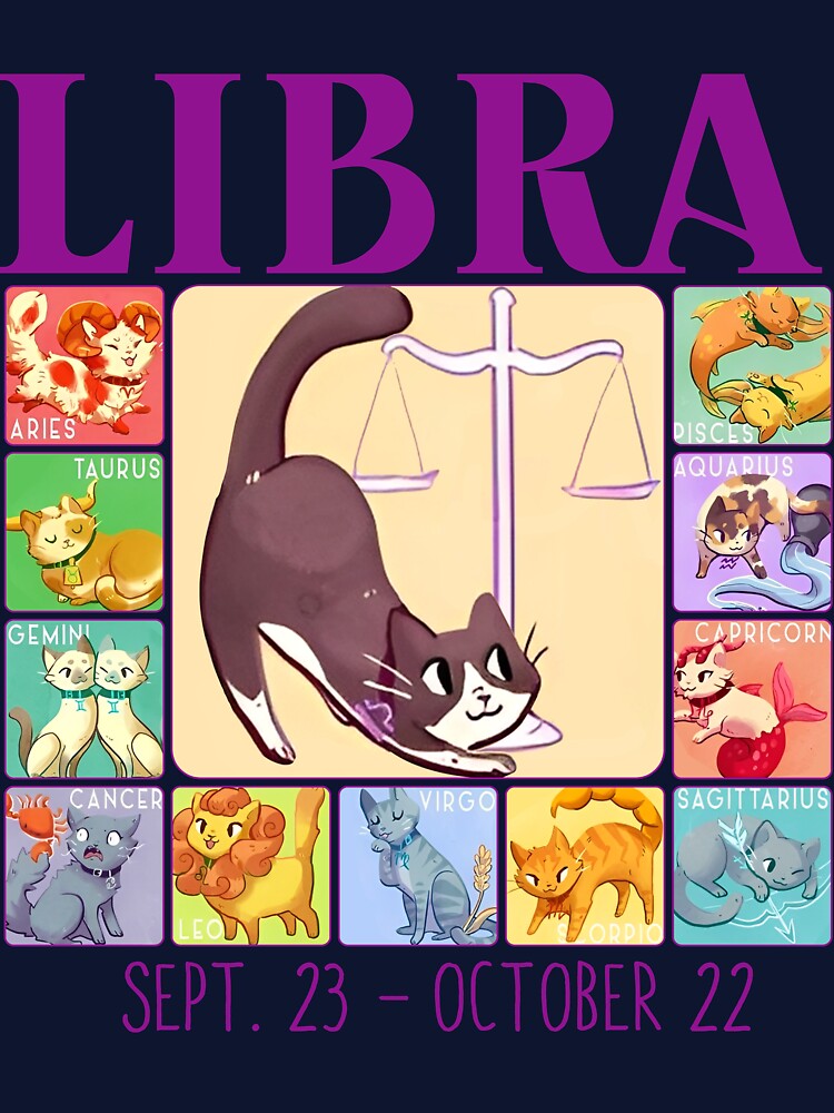 LIBRA Sept. 23 – October 22 by Calftrailing T-Shirts, Hoodie, Sweatshirt | BlankRebels.com (Image 3)