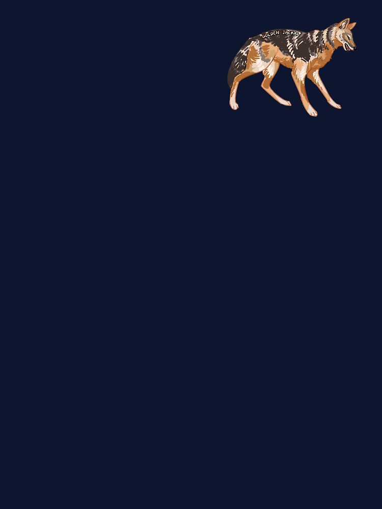 Animalia! Golden Jackal by Jackie Bonnema T-Shirts, Hoodie, Sweatshirt | BlankRebels.com (Image 3)
