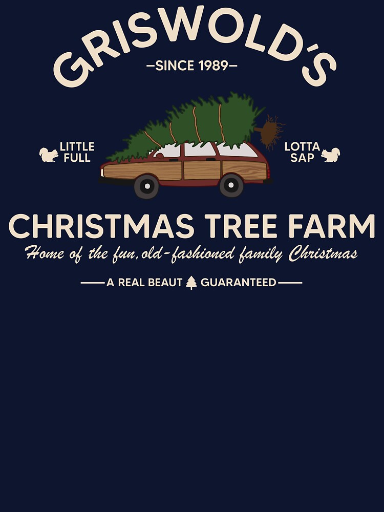 Vintage Griswold Christmas Tree Farm by happyholidayfan T-Shirts, Hoodie, Sweatshirt | BlankRebels.com (Image 3)