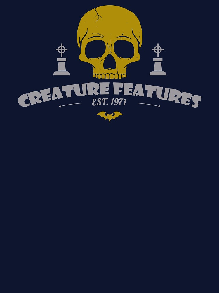 Creature Features Skull by CreatureStore T-Shirts, Hoodie, Sweatshirt | BlankRebels.com (Image 3)