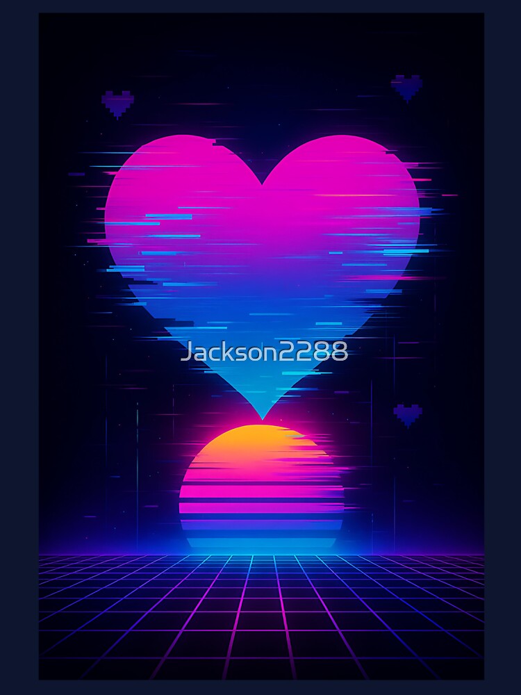 Cyber Sunset Vaporwave Retro 90s T-Shirt Hoodie Phone Case by Jackson2288 Sweatshirt | BlankRebels.com (Image 3)