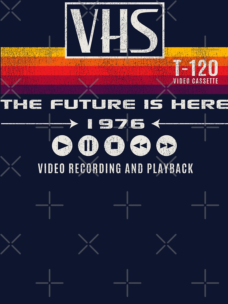 VHS The Future Is Here 1976 Worn Out Dks by Alema Art T-Shirts, Hoodie, Sweatshirt | BlankRebels.com (Image 3)