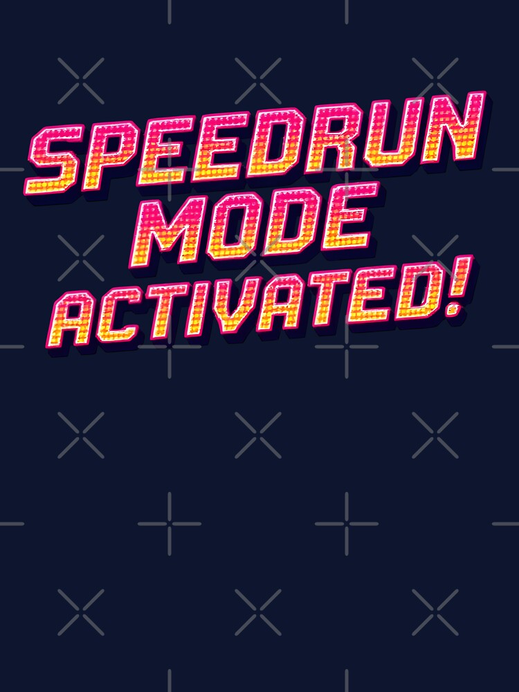 Speedrun Mode Activated: Retro Pixel Screen by Jollys-ArtShop T-Shirts, Hoodie, Sweatshirt | BlankRebels.com (Image 3)