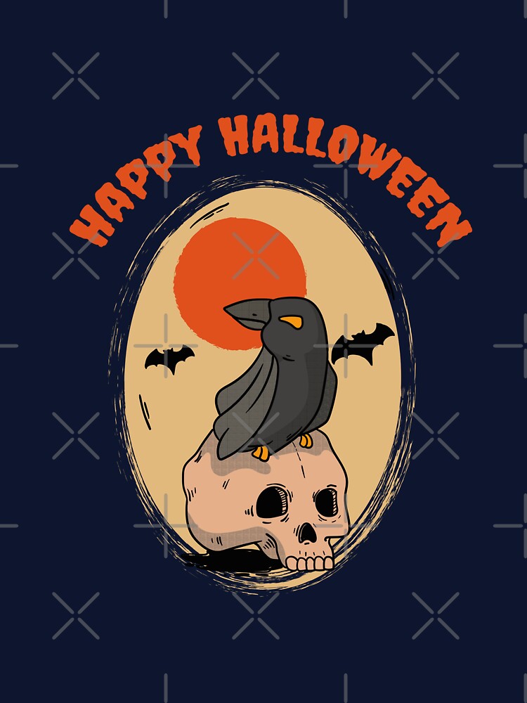 Halloween,bird,black by benaouichShop T-Shirts, Hoodie, Sweatshirt | BlankRebels.com (Image 3)