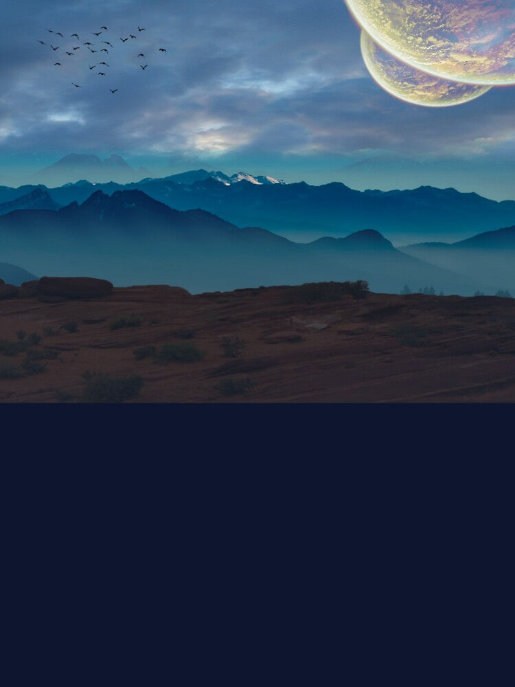 Mountain,moon,view by grickodd T-Shirts, Hoodie, Sweatshirt | BlankRebels.com (Image 3)