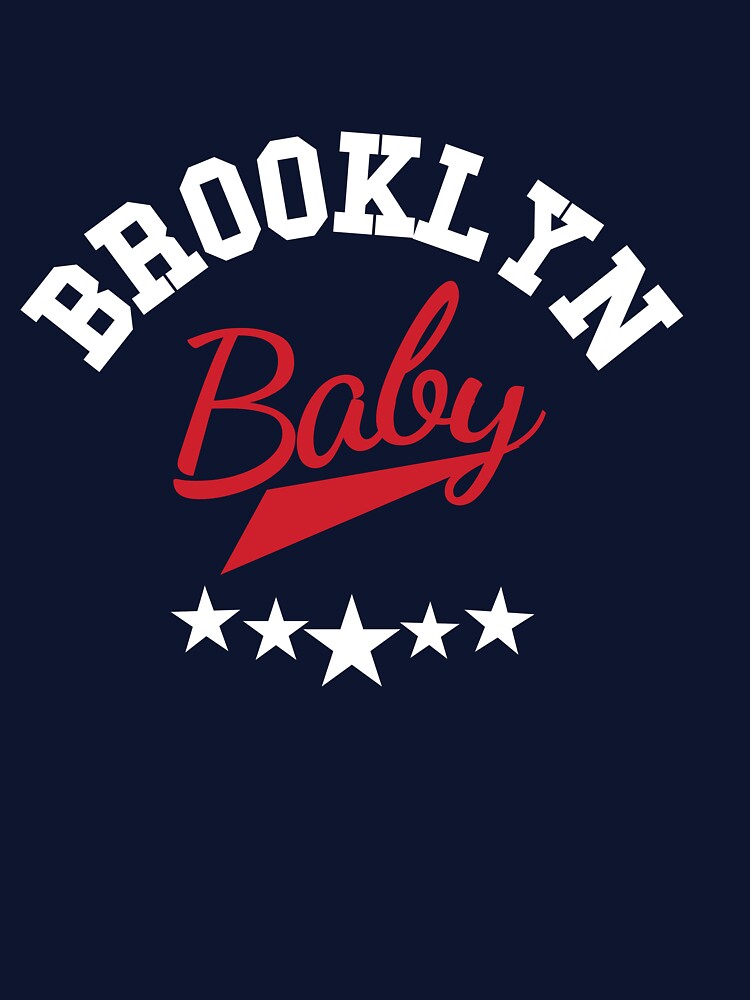 Brooklyn Baby Retro Varsity T-Shirt – Vintage Sports Style by NoraaJanet Hoodie, Sweatshirt | BlankRebels.com (Image 3)